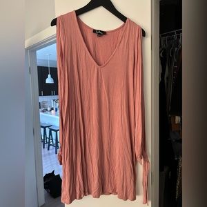 Rose pink dress from Lulus